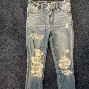 American Eagle size 4 skinny jeans short